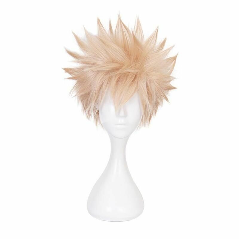 Косплей парик для Кацуки Бакуго для Bakugou Katsuki для Моя геройская академия
