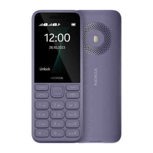 Телефон Nokia 130  (2023), 2 SIM, фиолетовый