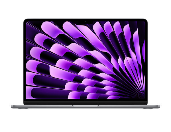 13.6" Ноутбук Apple MacBook Air 13 2024 2560x1664, Apple M3, RAM 16 ГБ, SSD 512 ГБ, Apple graphics 10-core, macOS, MXCR3LL/A, space gray, английская раскладка