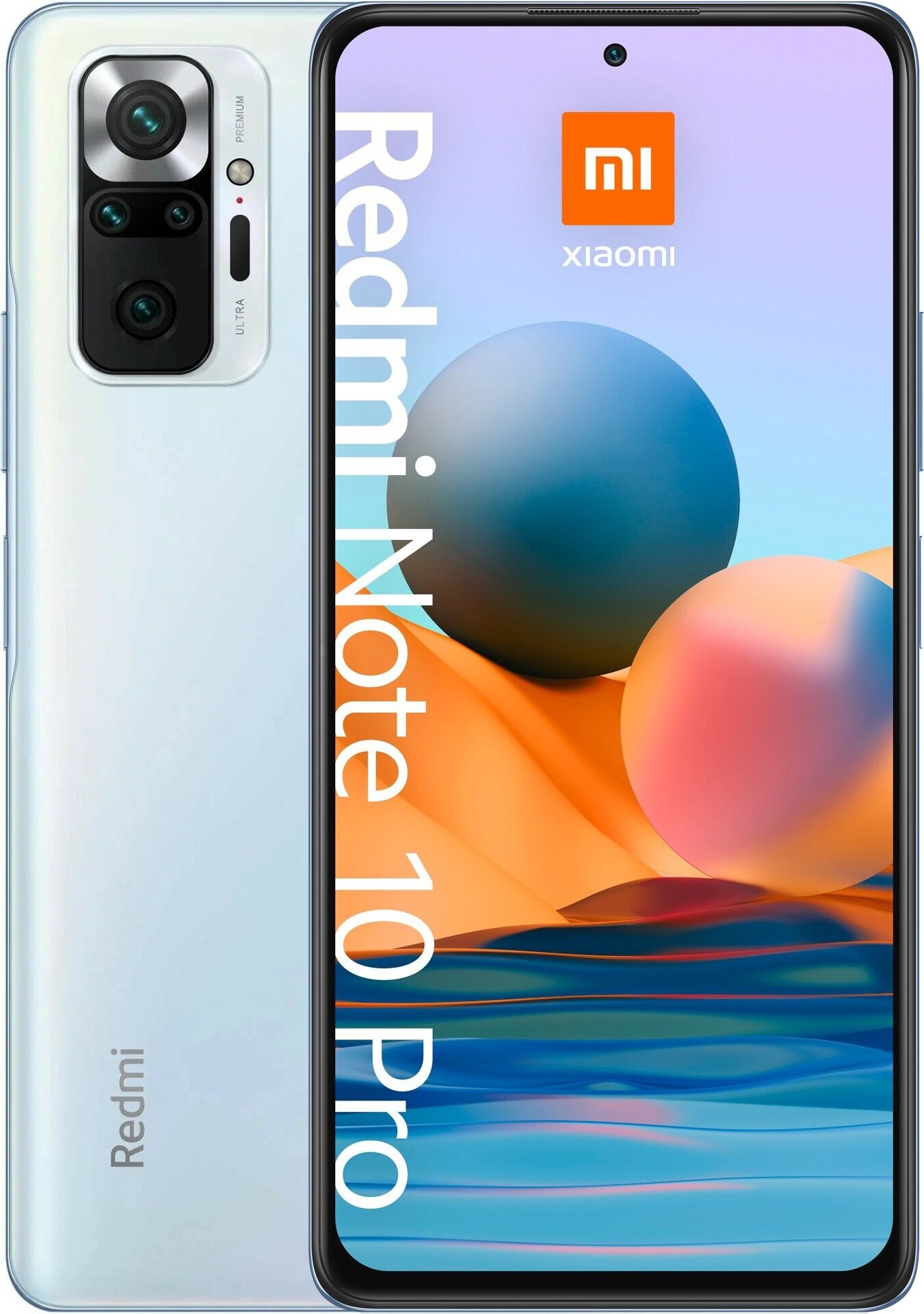 Смартфон Xiaomi Redmi Note 10 Pro 8/128 ГБ RU, Dual nano SIM, голубой лед