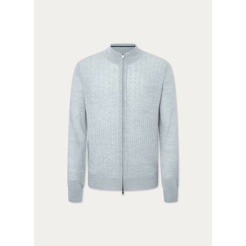 Кардиган HACKETT London, размер 3XL, серый