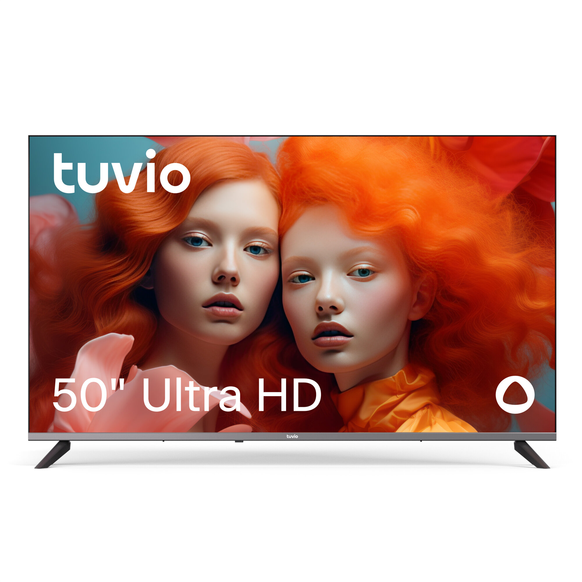 50” Телевизор Tuvio 4K ULTRA HD DLED Frameless на платформе YaOS, TD50UFGEV1, темно-серый