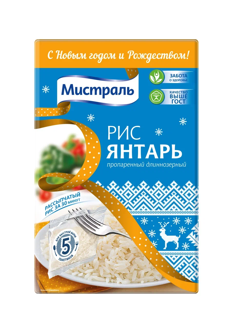 РИС янтарь мистраль 5Х80Г