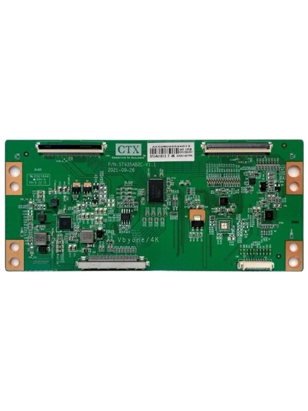 Плата T-Con ST935AB2C-V1.1 ST5461D13-2.4K, для телевизора Harper 65U750TS, витязь 55LU1210, HART. HTY-55U11B-VS