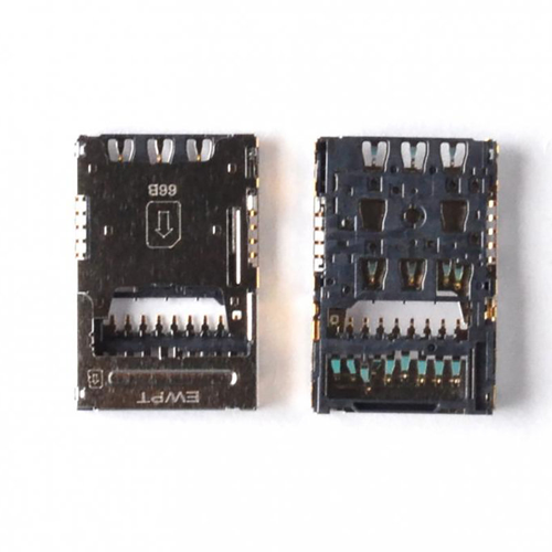 Коннектор SIM+MMC для LG H961S/K200DS/X240/K350E/K410/K430DS (V10/X style/K8 LTE/K10/K10 LTE)