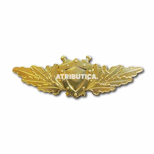 Эмблема На Тулью Фуражки Прокуратура Золотистая Золотистый Усики 340₽