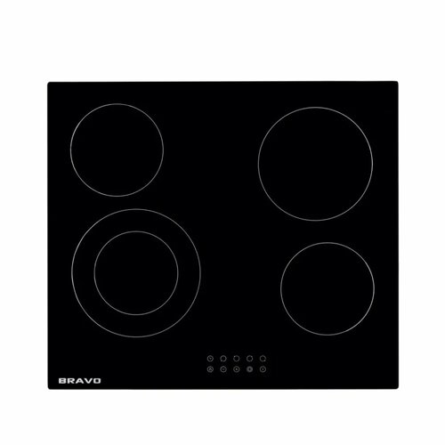 Стеклокерамическая варочная поверхность Bravo BEH60C42B 1403000₽