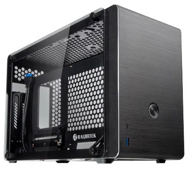 Корпус для компьютера Raijintek OPHION M EVO TGS Micro-ATX/MINI-ITX 0R20B00135, black