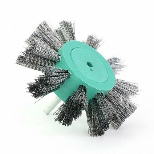 Щетка дисковая Osborn 100х23 мм хв6 мм гофрированная оцинкованная сталь 1303₽