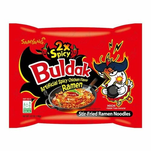 Лапша Samyang Hot Chickeflavor Ramen Yakisoba со вкусом курицы в соусе 130гр (40)