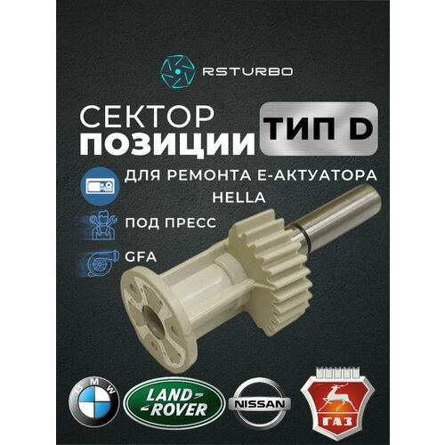 Ремкомплект актуатора турбины Hella Garrett Индикатор позиции D сектор позиции GFА D Ремонтный комплект актуатора турбины 2400₽