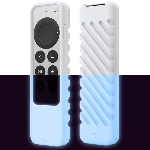 Elago для пульта Apple TV 2021/22 чехол R3 Protective case (Nightglow Blue) cover for lg akb75095307 akb74915305 akb7537560 smart tv remote for lg tv remote case silicone protective cover holder skin