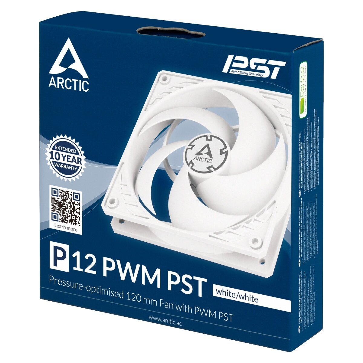 Вентилятор корпусной ARCTIC P12 PWM PST (ACFAN00170A)