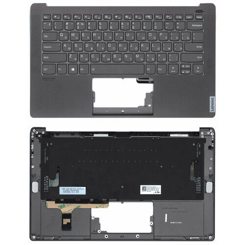 Клавиатура для ноутбука Lenovo S940-14IWL топкейс аккумулятор l18m4pc0 для ноутбука lenovo yoga s940 14iwl 7 72v 6735mah черный