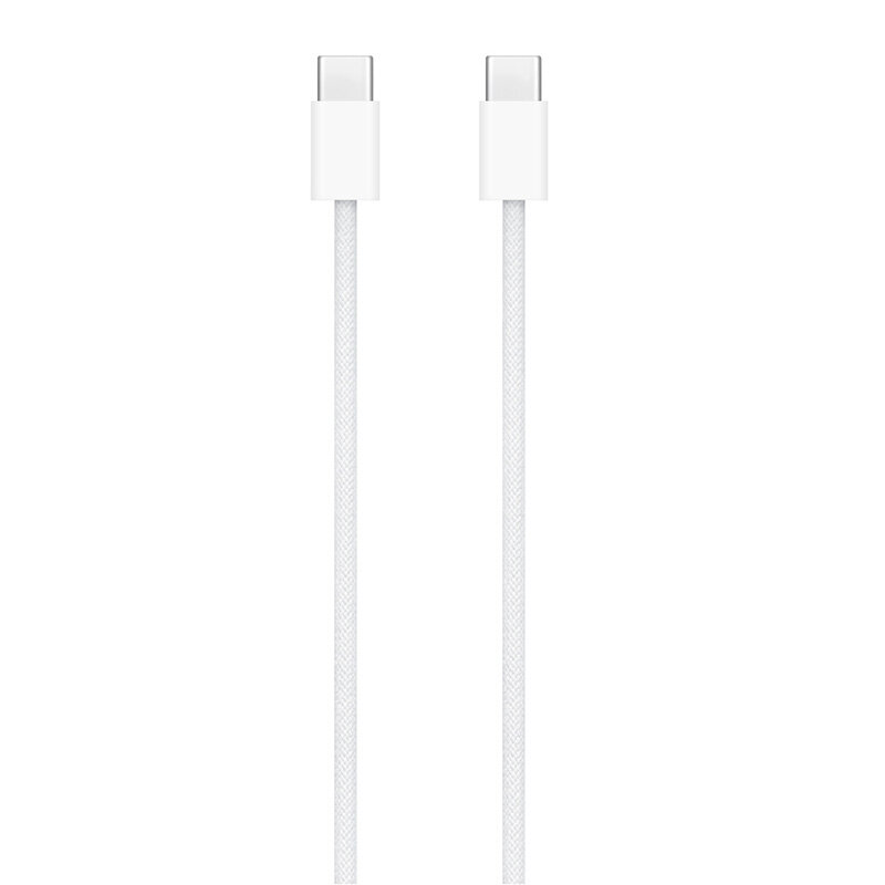Кабель Apple USB-C для зарядки (1 м) в оплетке, белый — фото 1
