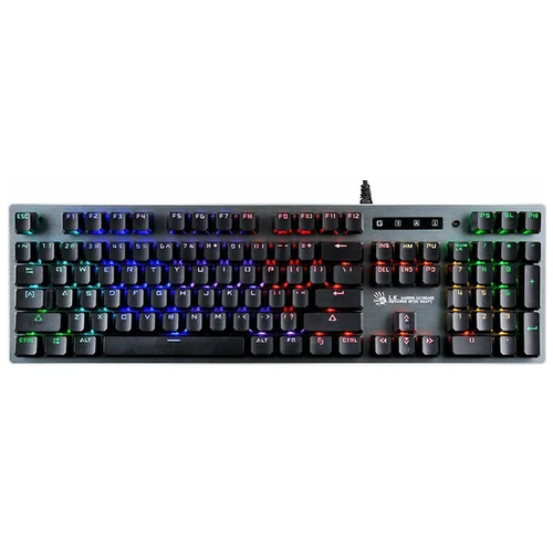 Игровая клавиатура Bloody B765 Light Strike (LK), серый, кириллица+QWERTY