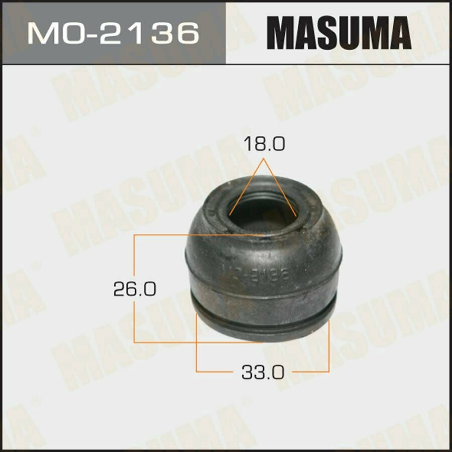 MASUMA MO2136 пыльник опоры шаровой 18Х33Х26