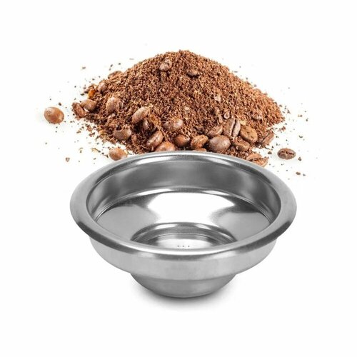 Корзина для портафильтра Agave 1 доза, 58 мм, серебристый металлик