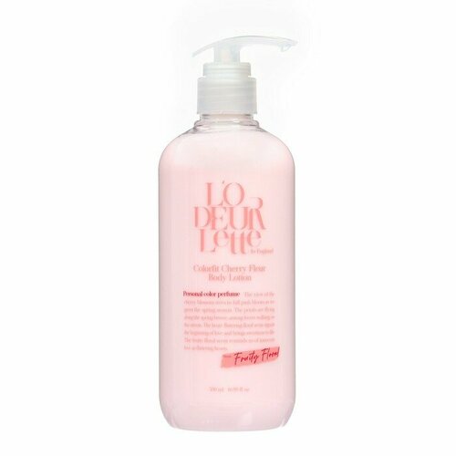 Лосьон для тела Lodeurlette In England c ароматом цветка вишни 500 мл 1368₽