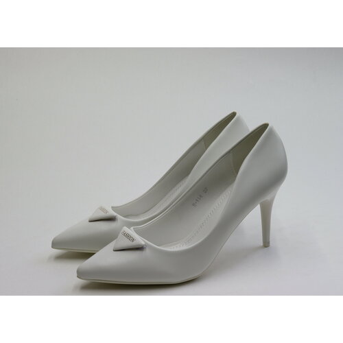 фото Туфли лодочки mergemax, размер 38, белый