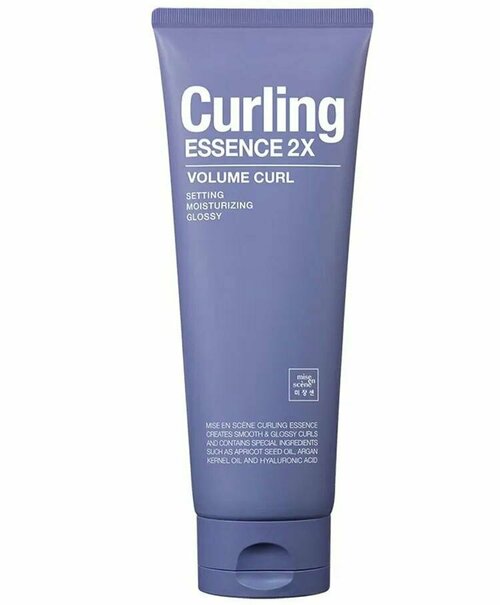 Увеличивающая объём эссенция для вьющихся волос MISE EN SCENE CURLING ESSENCE 2X VOLUME CURL 150 мл