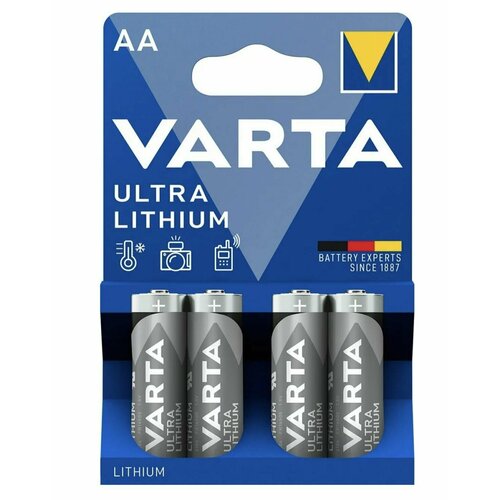Батарейка литиевая VARTA Ultra Lithium AA 10 шт