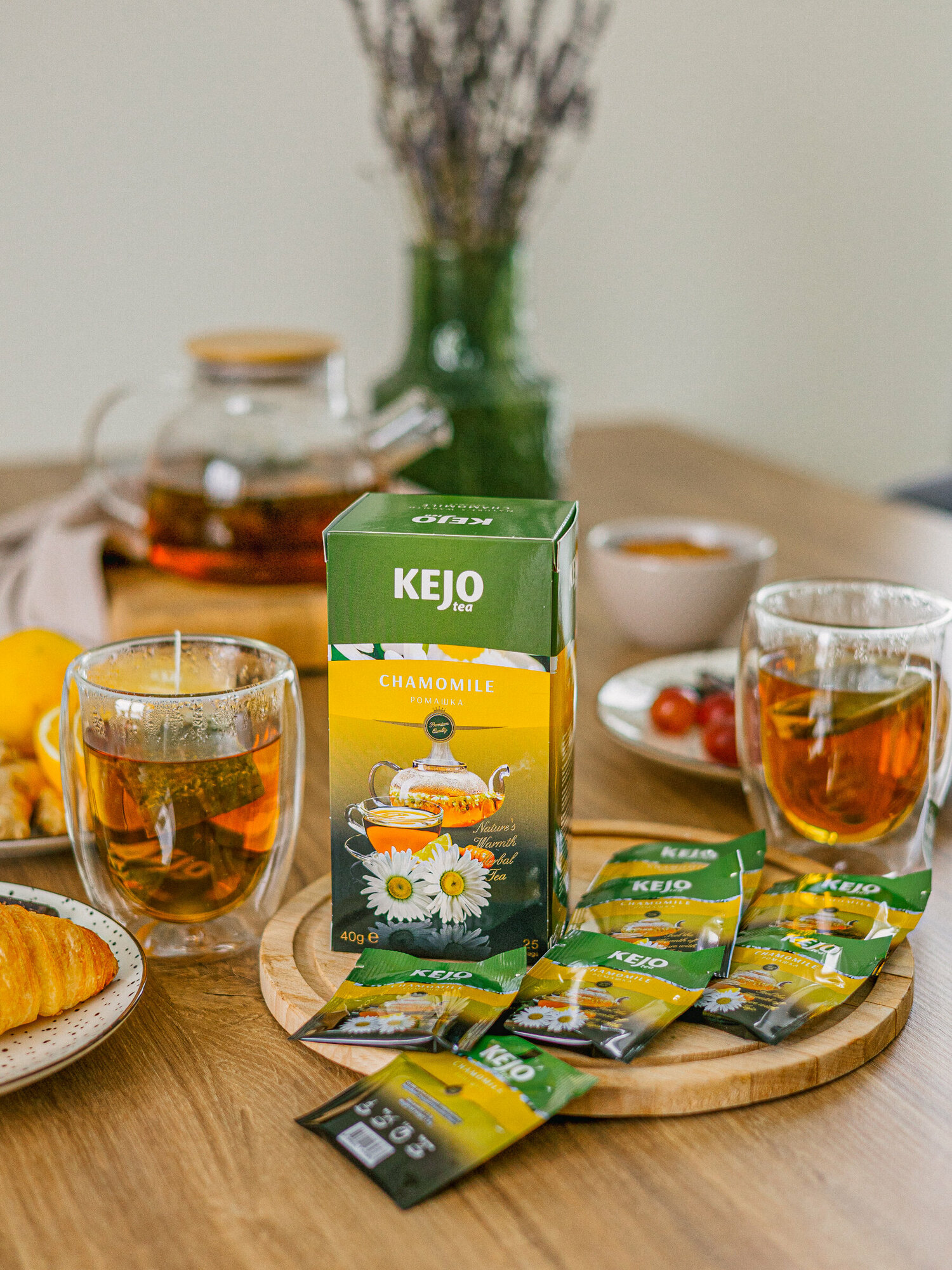 Чай травяной CHAMOMILE (Ромашка) KejoTea 25 штук