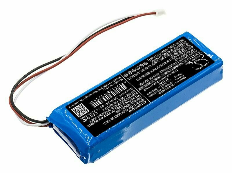 Аккумулятор Cameron Sino для портативной акустики Harman/Kardon Onyx (JN14BKH00468), p/n: CP-HK02, PR-633496, 2500мАч — фото 2