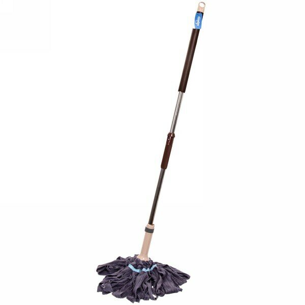 фото Швабра Селфи отжимная с насадкой из микрофибры Люкс (насадка 300 гр.)