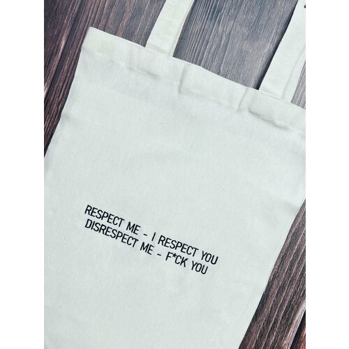 Сумка шоппер , белый, черный