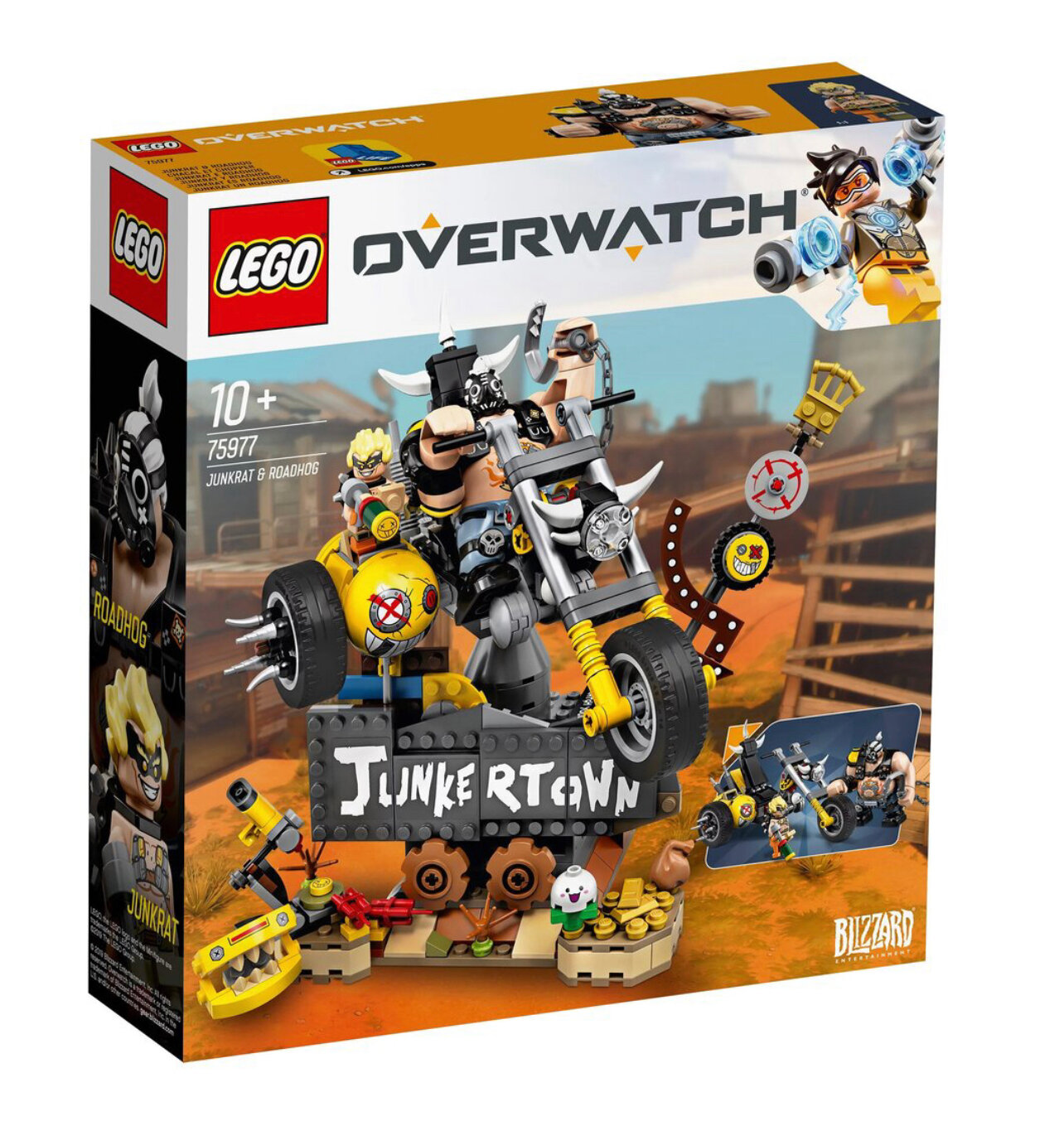 Конструктор LEGO Overwatch 75977 Крысавчик и Турбосвин