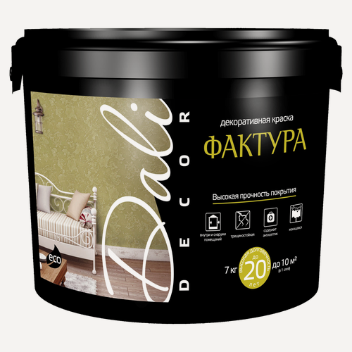 Изображение товара Декоративная краска DALI-DECOR Фактура (7кг.)
