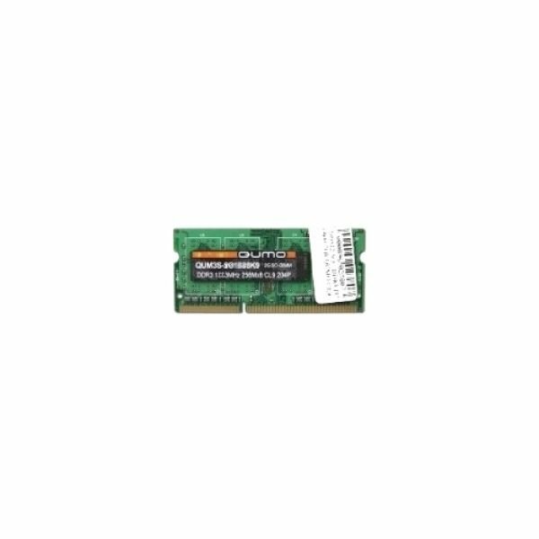 Оперативная память SO-DIMM Qumo 4GB DDR3-1600 (QUM3S-4G1600C11L)