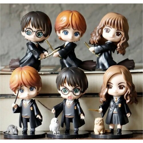 Набор фигурок Гарри Поттер 6 в 1 - 10см.
