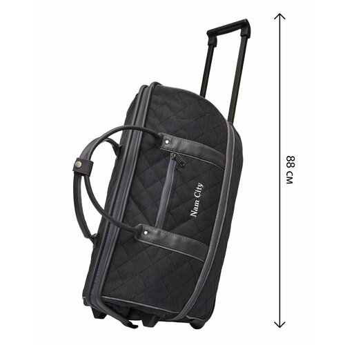 фото Сумка-тележка , 44 л, 26х52х32 см, черный bags-art