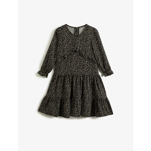 фото Платье koton, размер 134/140, черный