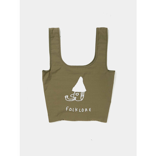 фото Сумка тоут heresy london gnome shopper, хаки, зеленый