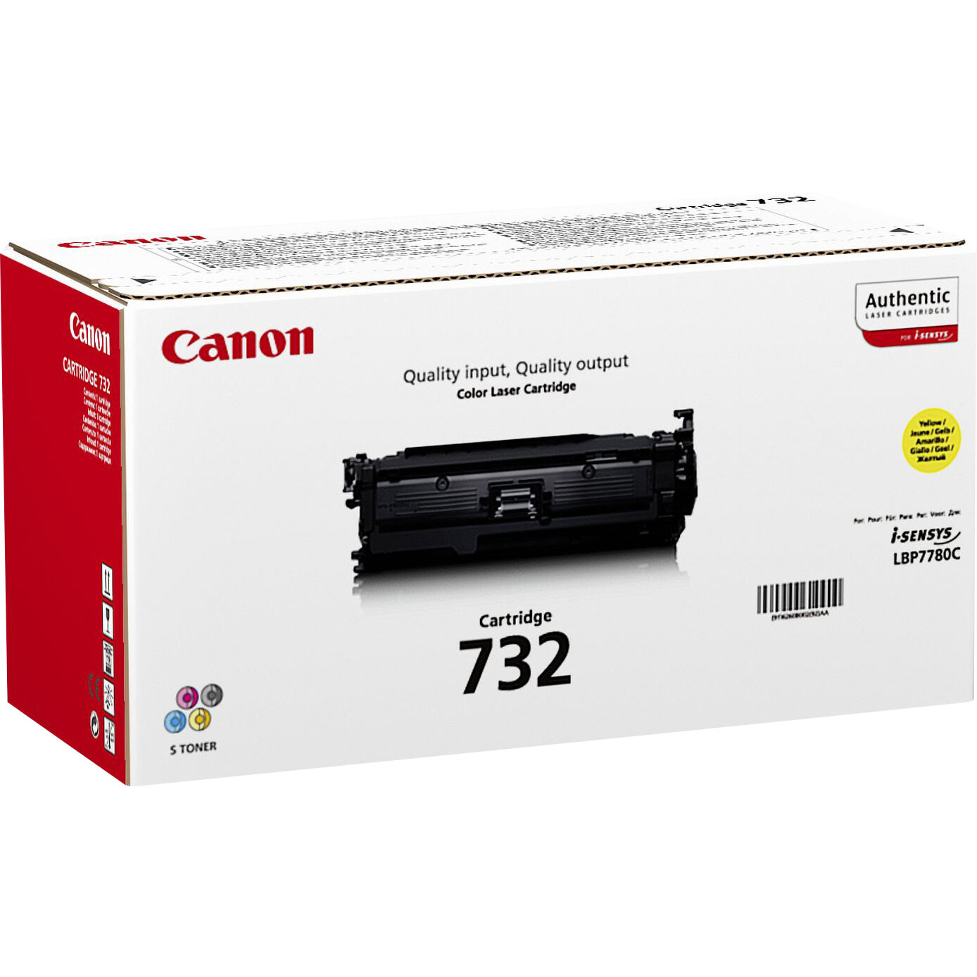 Картридж Canon 732Y для LBP7780Cx жёлтый 6400стр - фото №11