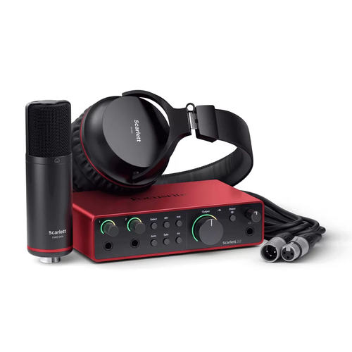 Студийный комплект FOCUSRITE Scarlett 2i2 Studio 4th Gen студийный комплект focusrite scarlett solo studio 4th gen