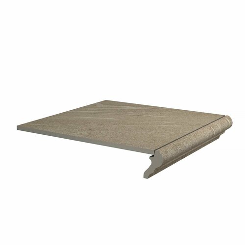 плитка из керамогранита kerama marazzi sg934800n gr an бореале бежевый угловая ступень 30x30 цена за 10 шт SG934800N/GR Ступень фронтальная Бореале бежевый 30*30 Цена за 1 шт.