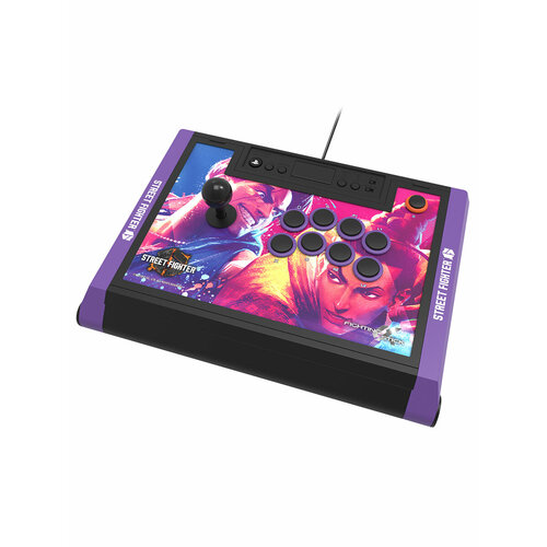 PS5 Аркадный контроллер Hori Fighting Stick α (Street Fighter 6 Edition) PS5, PS4, ПК (SPF-033U)