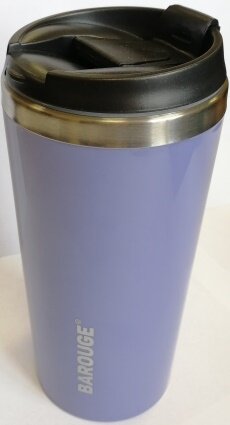 Термостакан 400 мл Travel Tumbler автомобильный сиреневый Barouge