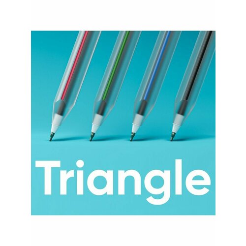 Ручка шариковая TRIANGLE узел игольчатый 0.7 мм бесстержн