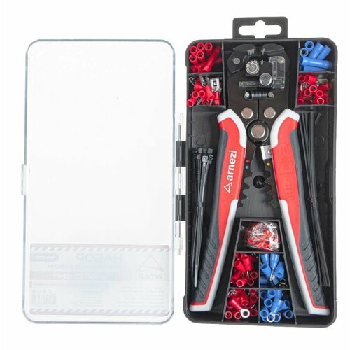 Набор наконечников и клемм со стриппером универсальный 201пр 1590₽