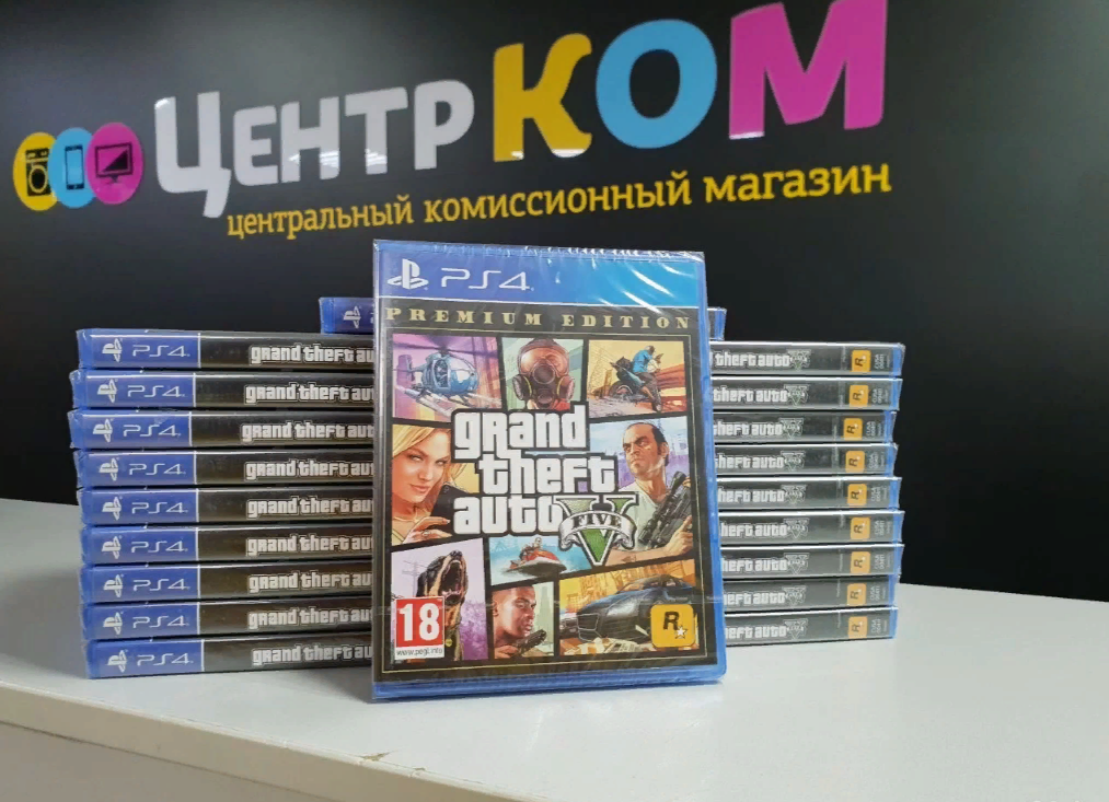 Игра Grand Theft Auto V - Premium Edition (PS4) Субтитры на русском NEW!