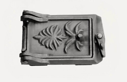 Изображение товара Дверка для печи прочистная чугун литье ДПр 150х112 мм 1,8 кг