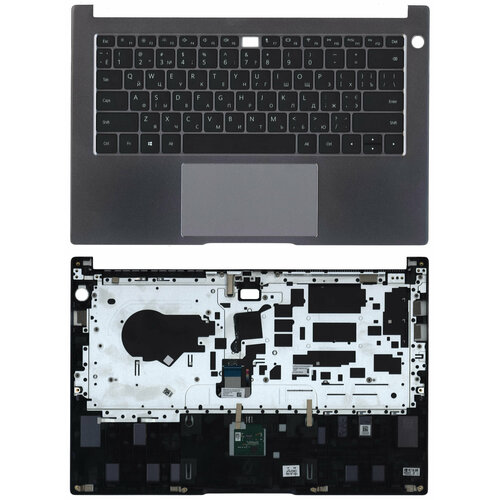 Клавиатура для ноутбука Huawei MateBook B3-420 NobelDZ-WFH9A топкейс Space Gray ноутбук huawei matebook b3 420 53013fcn
