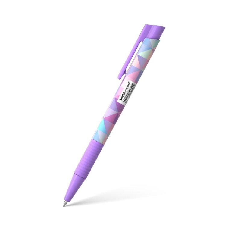 Ручка шариковая ErichKrause ColorTouch Magic Rhombs 0,7 мм линия письма 0,35 мм синяя Erich Krause - фото №9