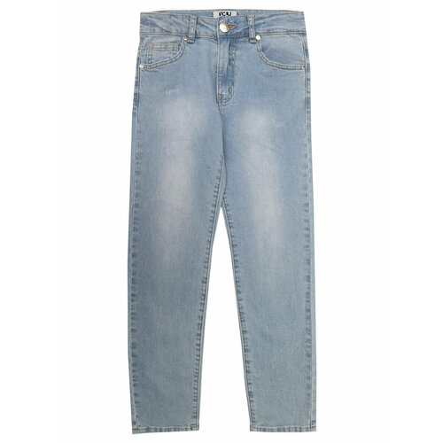 Джинсы Y-CLU', размер 128, голубой джинсы y clu размер 152 голубой