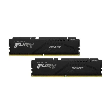 Kingston DDR 5 32Gb (2x16Gb) 5200Mhz pc-41600 Fury Beast Black Expo CL36 (kf552c36bbek2-32) .